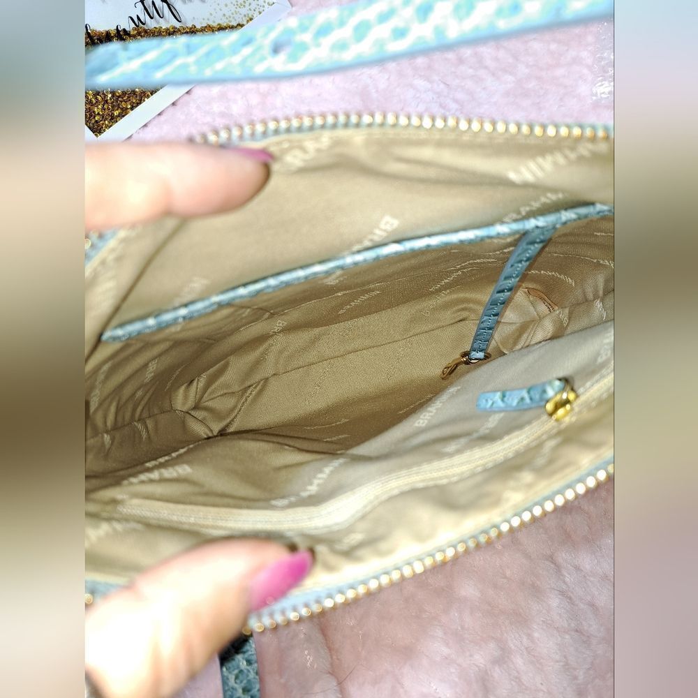 NWT Brahmin Katie Limeade Rivers Leather Bag - Picture 11 of 16